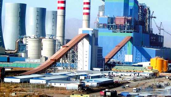 火電站大角度煤炭燃料輸送系統